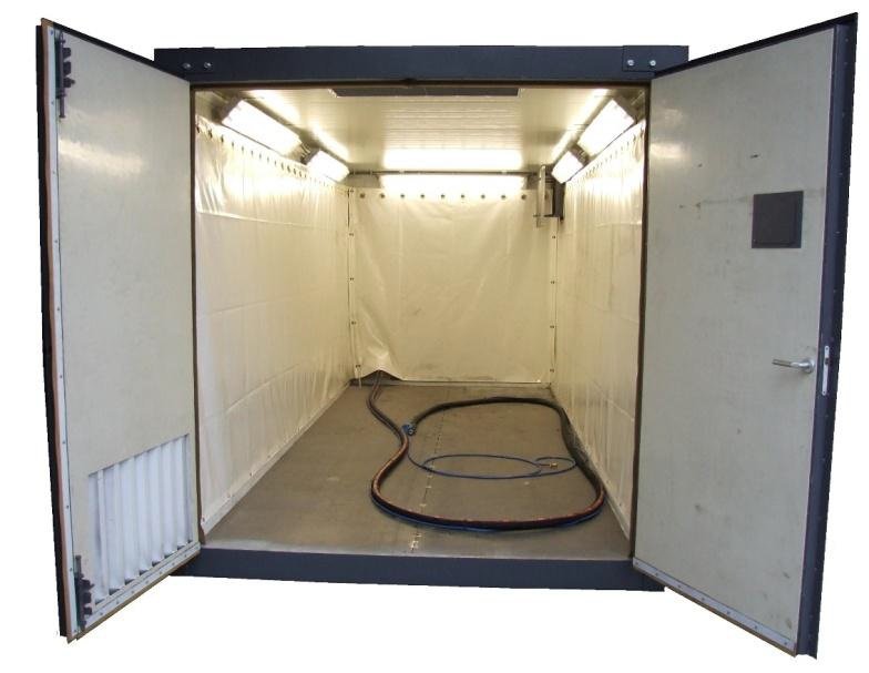 Tryskací kontejnery