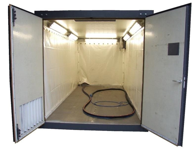 Tryskací kontejnery